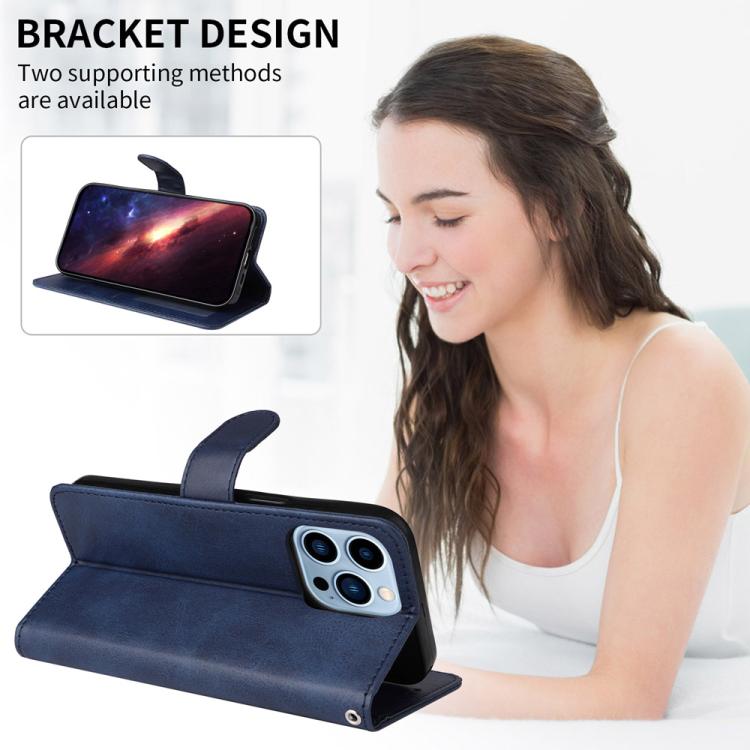 Custodia portafoglio in pelle per Realme 13+