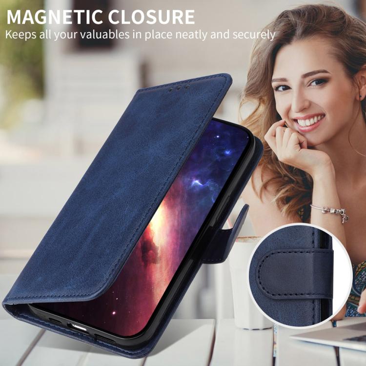 Custodia portafoglio in pelle per Realme 13+