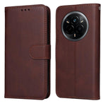 Custodia portafoglio in pelle per Realme 13+