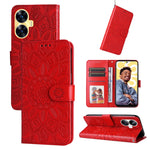 Custodia per telefono in pelle di girasole goffrata, For Realme C55, For Realme GT Neo 5 5G / GT3