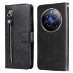 Custodia in pelle con cerniera per Realme 13+ e modelli