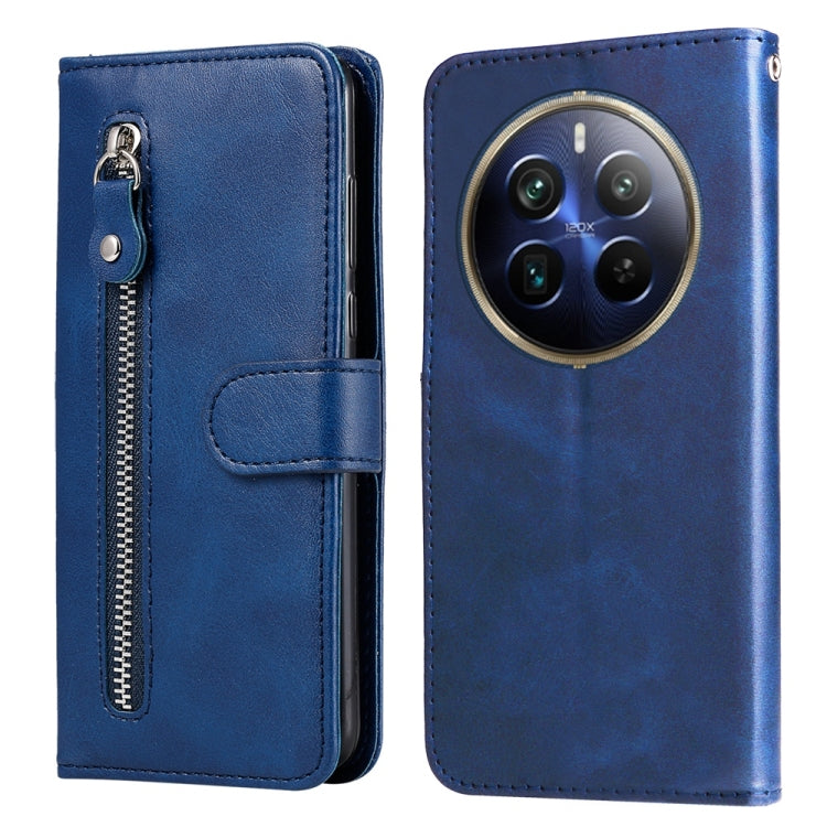 Custodia in pelle con cerniera per Realme 13+ e modelli