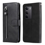 Custodia in pelle con cerniera per Realme 14