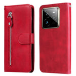 Custodia in pelle con cerniera per Realme 13+ e modelli