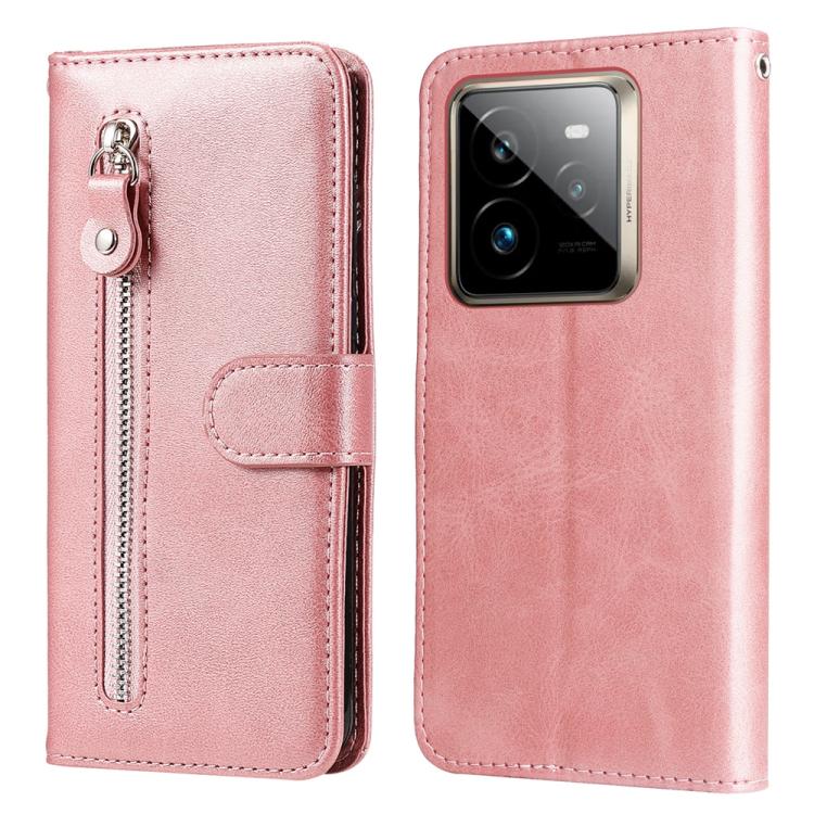 Custodia in pelle con cerniera per Realme 13+ e modelli