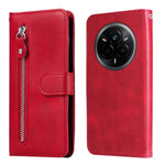 Custodia in pelle con cerniera per Realme 13+ e modelli