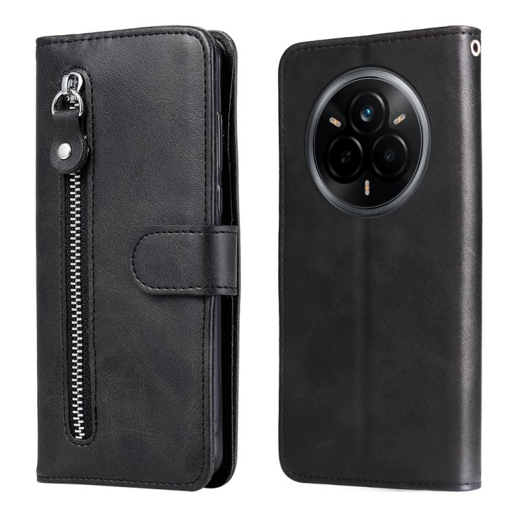 Custodia in pelle con cerniera per Realme 13+ e modelli