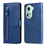 Custodia in pelle con cerniera per OPPO Reno11 5G
