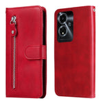 Custodia in pelle con cerniera per OPPO Reno11 5G