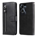 Custodia in pelle con cerniera per OPPO Reno11 5G
