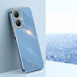 Custodia TPU elettrolitico 6D con bordo dritto per Vivo Y35+ S17 S17e