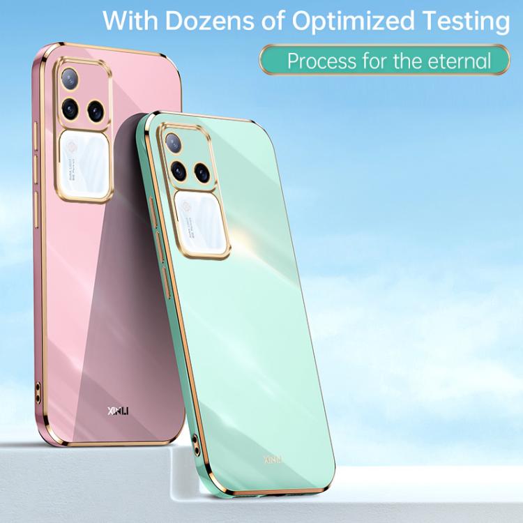 Custodia TPU elettrolitico 6D con bordo dritto per Vivo S18 Pro