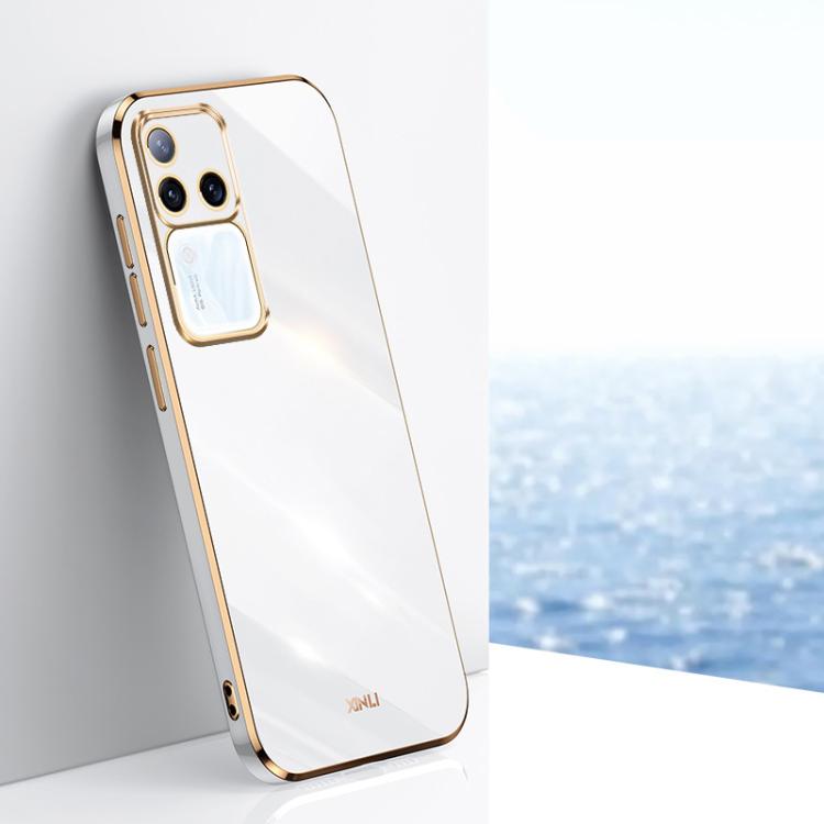 Custodia TPU elettrolitico 6D con bordo dritto per Vivo S18 Pro