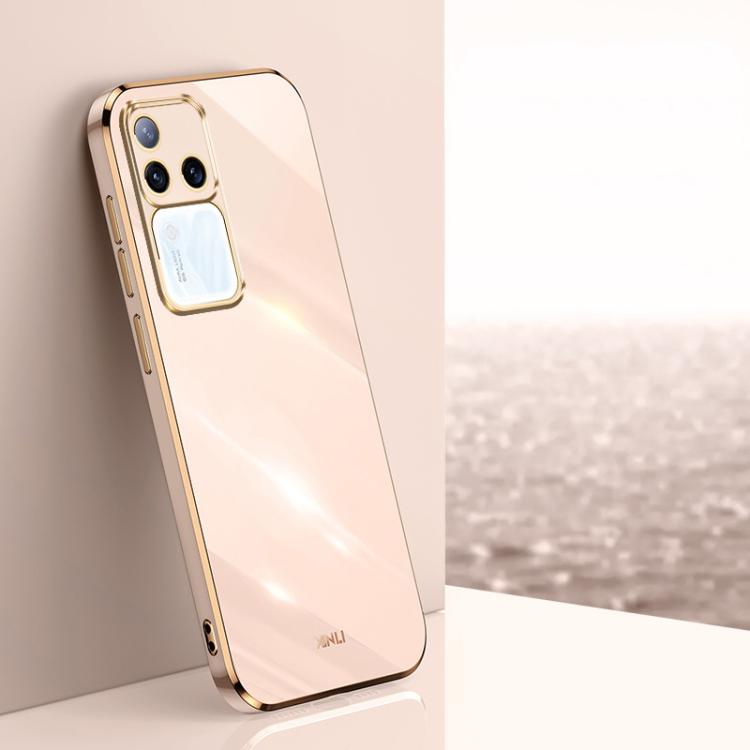 Custodia TPU elettrolitico 6D con bordo dritto per Vivo S18 Pro