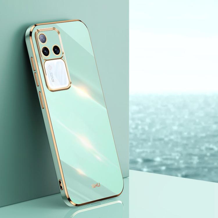 Custodia TPU elettrolitico 6D con bordo dritto per Vivo S18 Pro