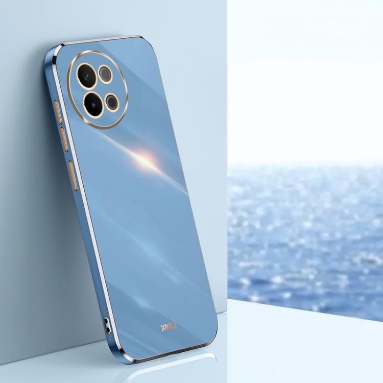 Custodia TPU elettrolitico 6D con bordo dritto per Vivo S18 Pro