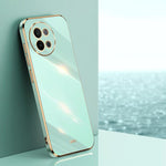Custodia TPU elettrolitico 6D con bordo dritto per Vivo S18 Pro