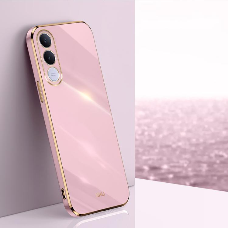 Custodia TPU elettrolitico 6D con bordo dritto per Vivo Y600 Pro 5G