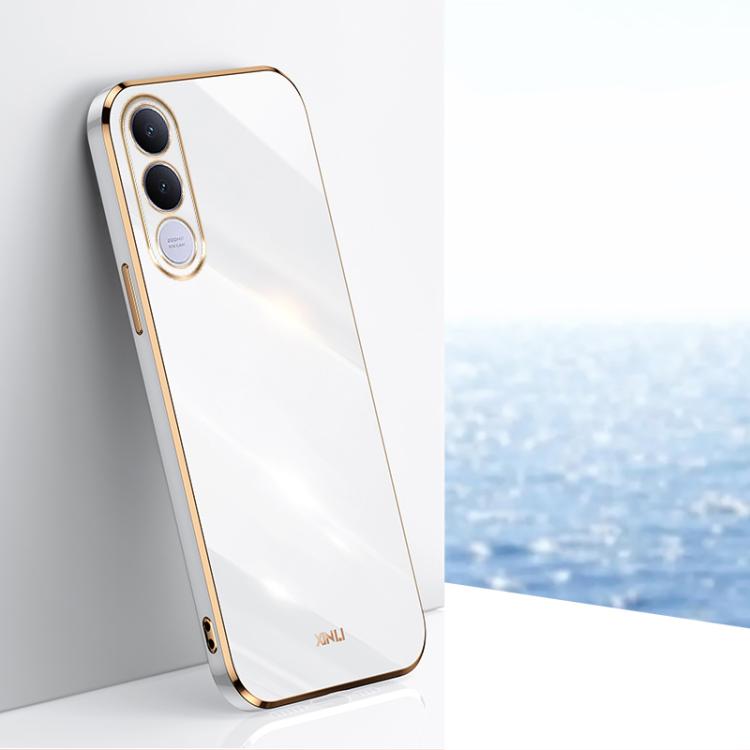 Custodia TPU elettrolitico 6D con bordo dritto per Vivo Y600 Pro 5G