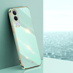 Custodia TPU elettrolitico 6D con bordo dritto per Vivo Y600 Pro 5G