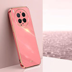 Custodia TPU elettrolitico 6D con bordo dritto per Vivo Y600 Pro 5G