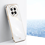 Custodia TPU elettrolitico 6D con bordo dritto per Vivo Y600 Pro 5G