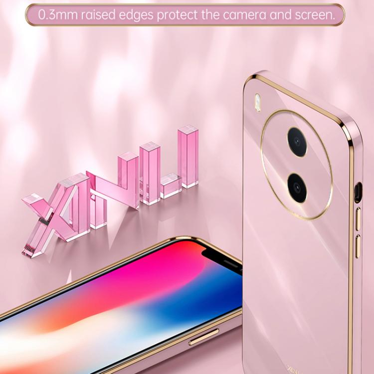 Custodia TPU elettrolitico 6D con bordo dritto per Vivo Y600 Pro 5G