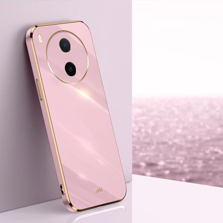 Custodia TPU elettrolitico 6D con bordo dritto per Vivo Y600 Pro 5G