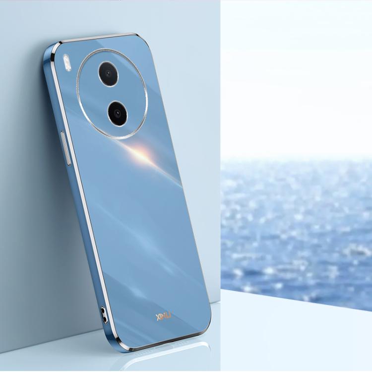 Custodia TPU elettrolitico 6D con bordo dritto per Vivo Y600 Pro 5G