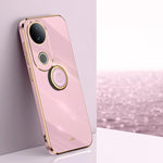 Custodia TPU elettrolitico con supporto anello per Vivo V50 Lite e S20