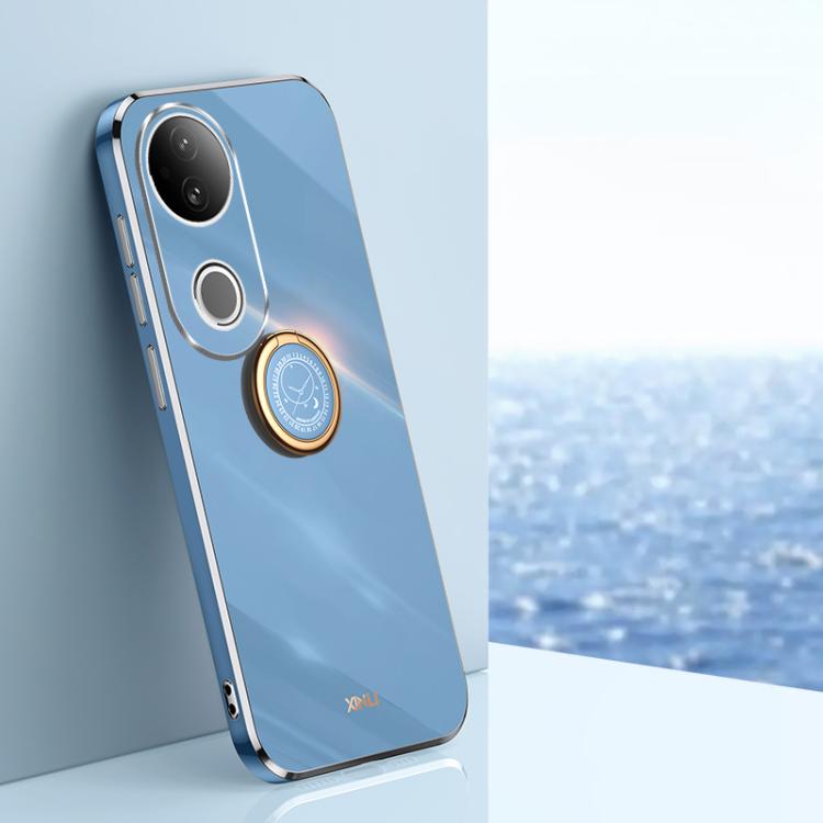 Custodia TPU elettrolitico con supporto anello per Vivo V50 Lite e S20