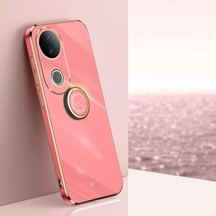 Custodia TPU elettrolitico con supporto anello per Vivo V50 Lite e S20