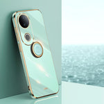 Custodia TPU elettrolitico con supporto anello per Vivo V50 Lite e S20