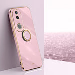 Custodia TPU elettrolitico con supporto anello per Vivo V50 Lite e S20