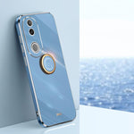 Custodia TPU elettrolitico con supporto anello per Vivo V50 Lite e S20