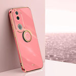 Custodia TPU elettrolitico con supporto anello per Vivo V50 Lite e S20