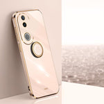 Custodia TPU elettrolitico con supporto anello per Vivo V50 Lite e S20