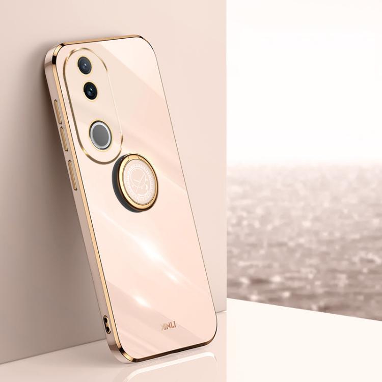 Custodia TPU elettrolitico con supporto anello per Vivo V50 Lite e S20