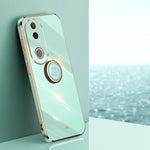 Custodia TPU elettrolitico con supporto anello per Vivo V50 Lite e S20