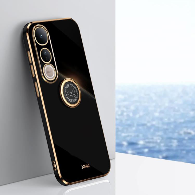 Custodia TPU elettrolitico con supporto anello per Vivo V50 Lite e S20