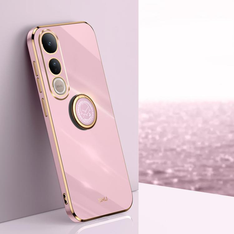 Custodia TPU elettrolitico con supporto anello per Vivo V50 Lite e S20