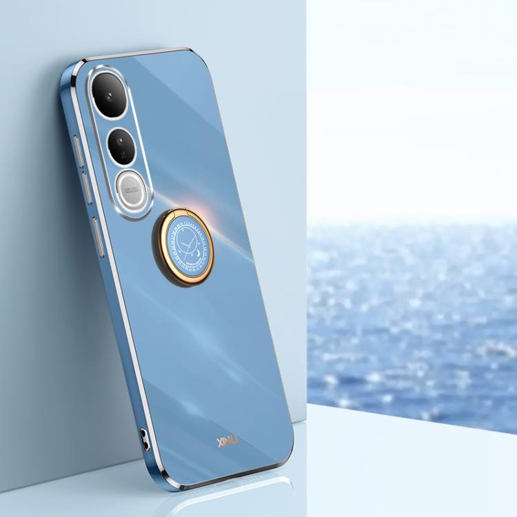 Custodia TPU elettrolitico con supporto anello per Vivo V50 Lite e S20