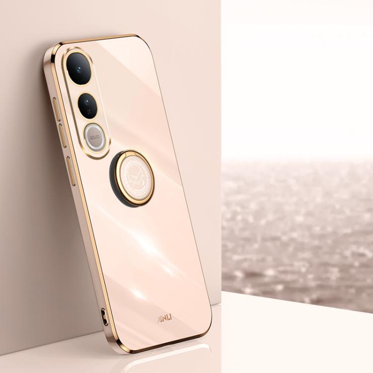 Custodia TPU elettrolitico con supporto anello per Vivo V50 Lite e S20