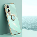 Custodia TPU elettrolitico con supporto anello per Vivo V50 Lite e S20