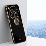 Custodia TPU elettrolitico con supporto anello per Vivo S30 Pro mini