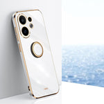 Custodia TPU elettrolitico con supporto anello per Vivo S30 Pro mini