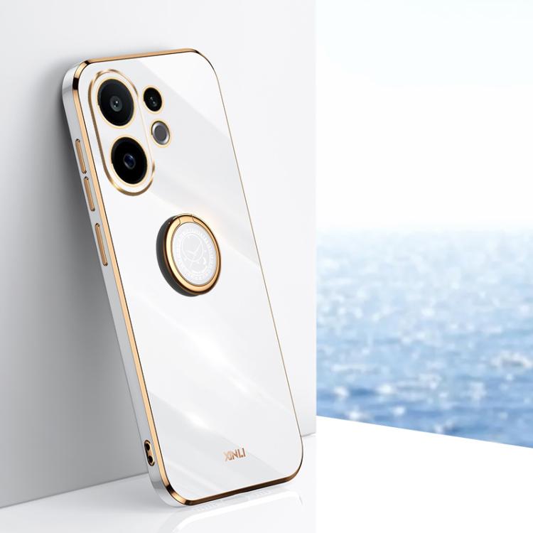 Custodia TPU elettrolitico con supporto anello per Vivo S30 Pro mini