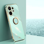 Custodia TPU elettrolitico con supporto anello per Vivo S30 Pro mini