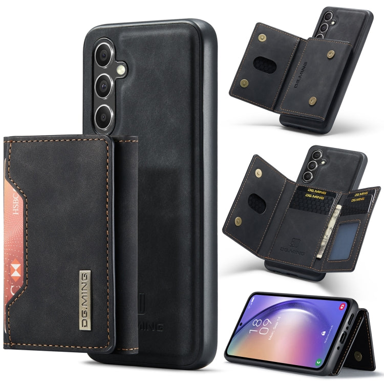 Custodia portafoglio Samsung Galaxy A54 5G in pelle e TPU