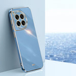 Custodia per telefono in TPU elettrolitico 6D con bordo dritto XINLI, For OnePlus Ace 3, For OnePlus 12, For OnePlus Ace 2V
